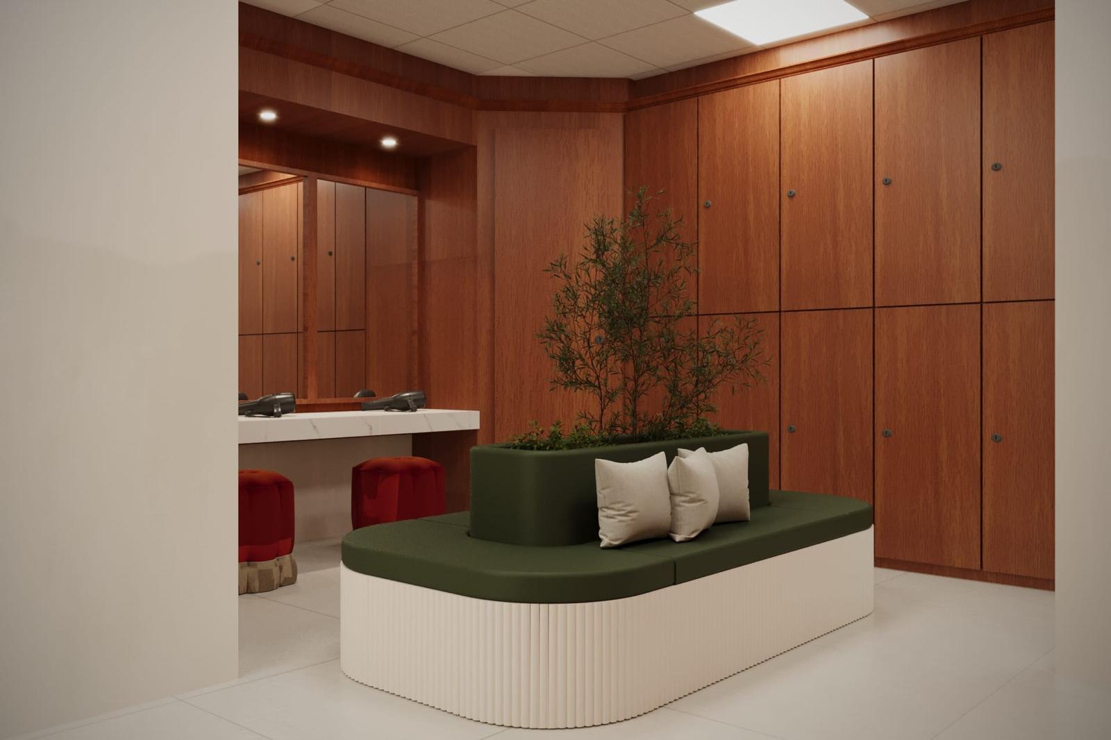 Changing Suites at Cwrtium